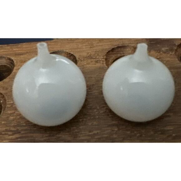 Doll Eyes 22 mm Solid Glass Round Shaped in Brown By Playhouse - Picture 5 of 6